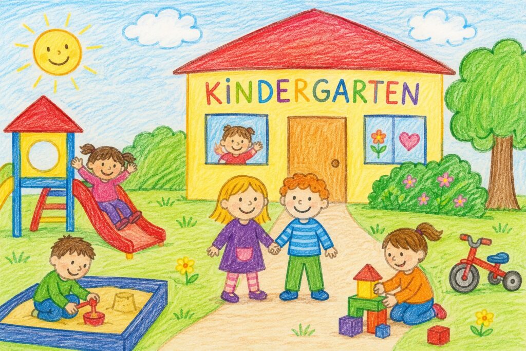 Beispielbild für den Bereich der Kindergärten