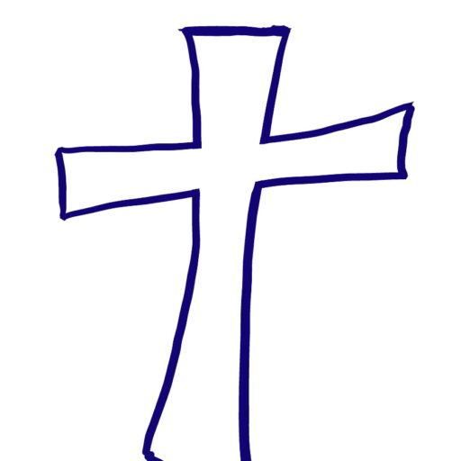 Bild für Favicon - gezeichnetes Kreuz
