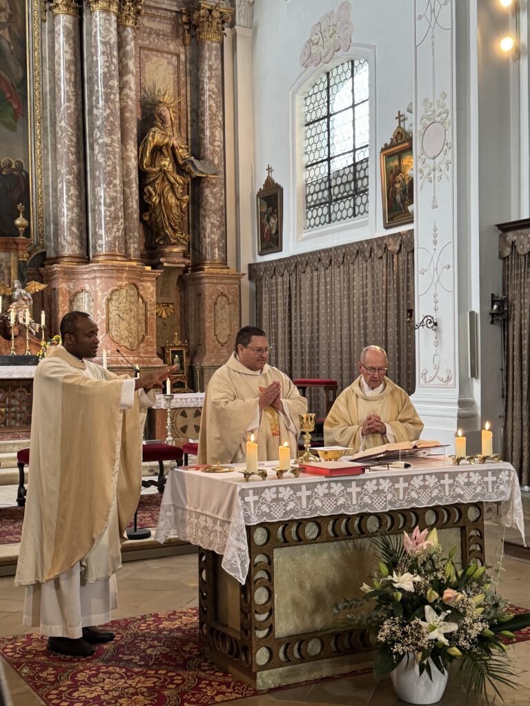 Bild aus dem Gottesdienst zur Verabschiedung Pfarrer Pabst