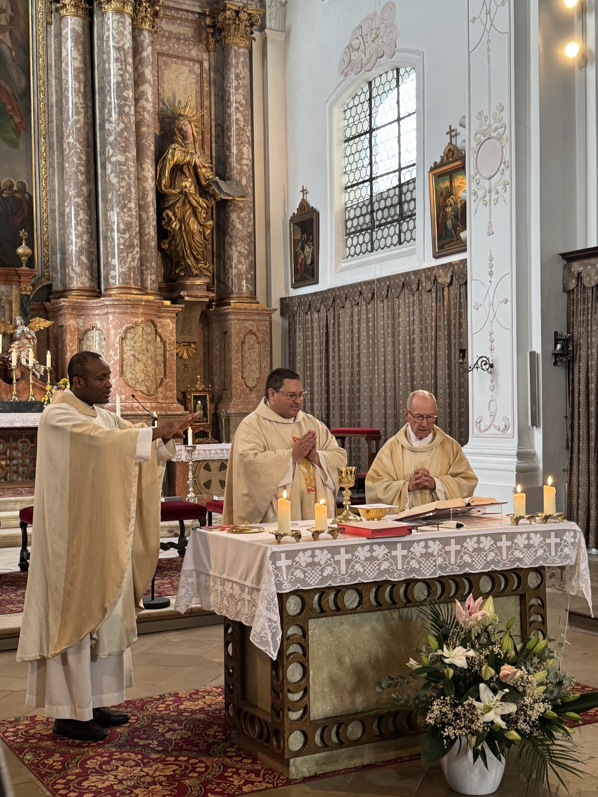 Bild aus dem Gottesdienst zur Verabschiedung Pfarrer Pabst